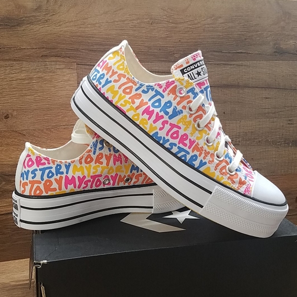 Converse BRAND New platform in the box no lid - Picture 3 of 16